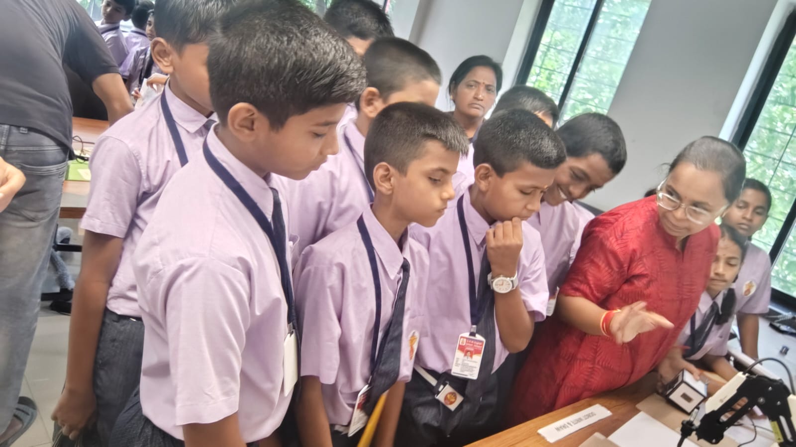 S.P.M. English School Robotics Workshop photograph 3